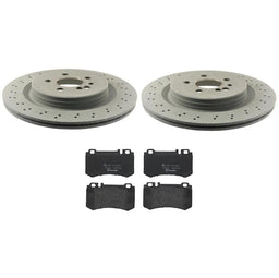 Brembo Brembo Disc Brake Pad and Rotor Kits KT04503 Autofit