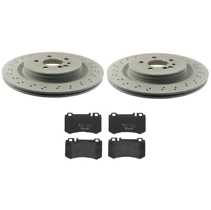 Brembo Brembo Disc Brake Pad and Rotor Kits KT04503 Autofit