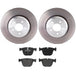Brembo Brembo Disc Brake Pad and Rotor Kits KT04506 Autofit