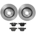 Brembo Brembo Disc Brake Pad and Rotor Kits KT04507 Autofit