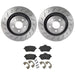 Brembo Brembo Disc Brake Pad and Rotor Kits KT04509 Autofit