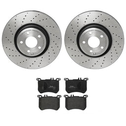 Brembo Brembo Disc Brake Pad and Rotor Kits KT04512 Autofit