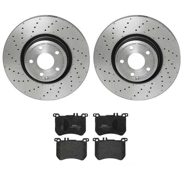 Brembo Brembo Disc Brake Pad and Rotor Kits KT04512 Autofit