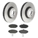 Brembo Brembo Disc Brake Pad and Rotor Kits KT04519 Autofit