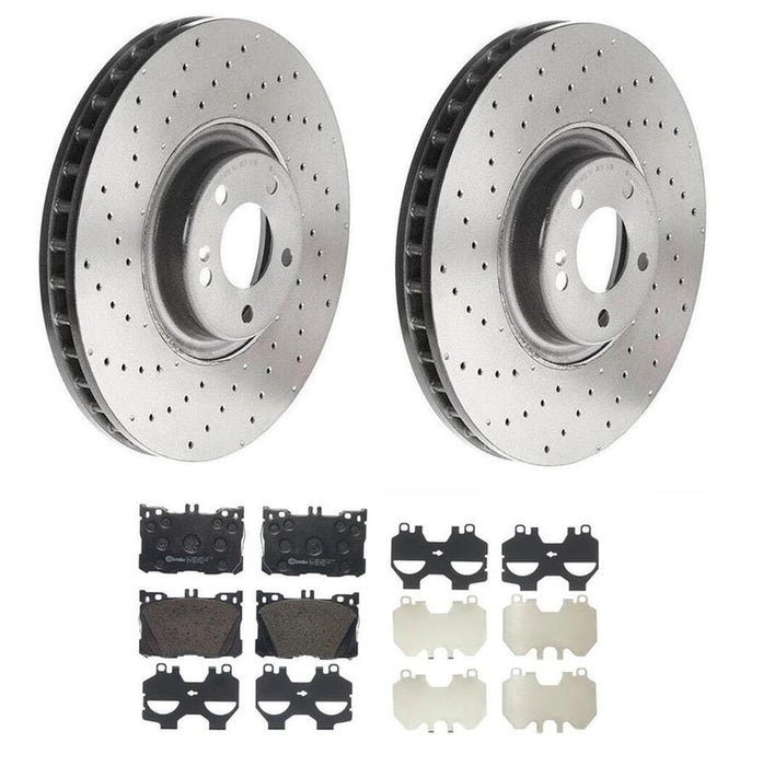 Brembo Brembo Disc Brake Pad and Rotor Kits KT04522 Autofit