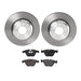 Brembo Brembo Disc Brake Pad and Rotor Kits KT04526 Autofit