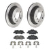 Brembo Brembo Disc Brake Pad and Rotor Kits KT04527 Autofit