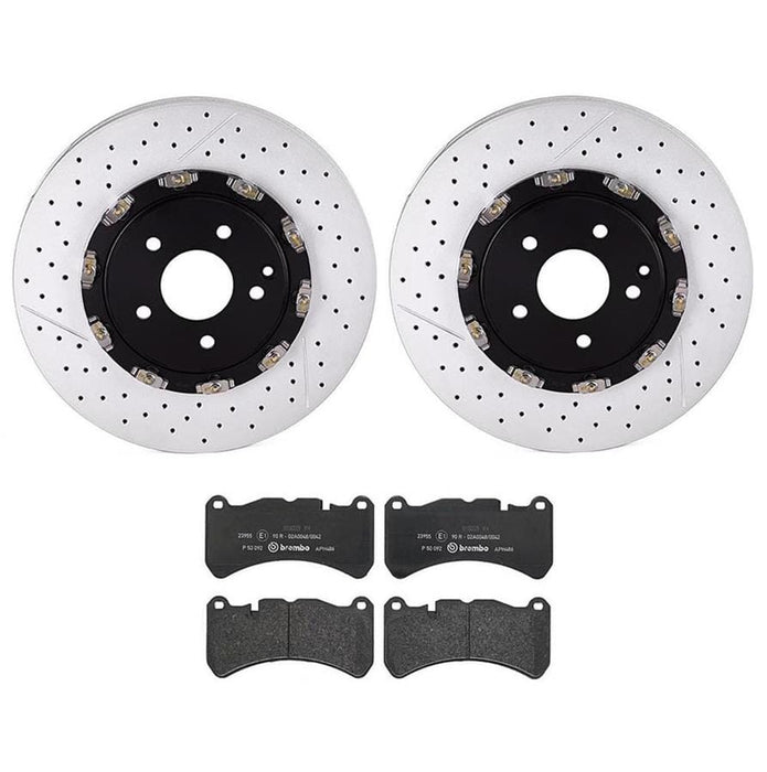 Brembo Brembo Disc Brake Pad and Rotor Kits KT04532 Autofit