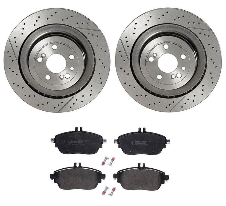 Brembo Brembo Disc Brake Pad and Rotor Kits KT04535 Autofit