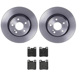 Brembo Brembo Disc Brake Pad and Rotor Kits KT04536 Autofit