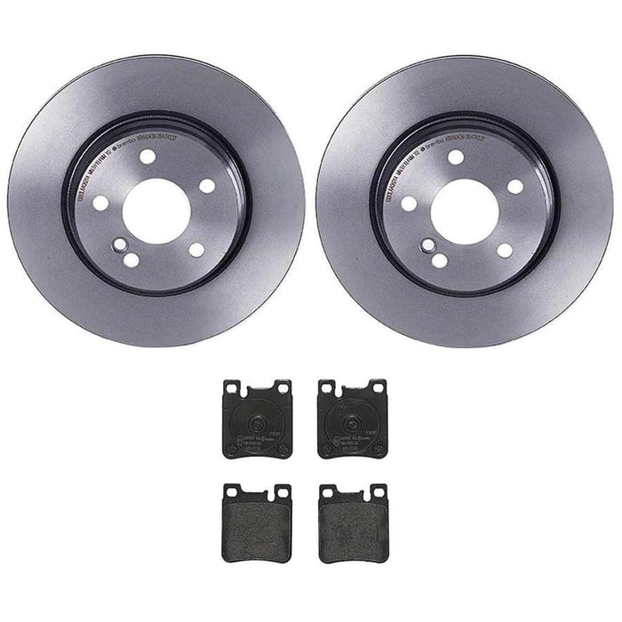 Brembo Brembo Disc Brake Pad and Rotor Kits KT04536 Autofit