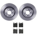 Brembo Brembo Disc Brake Pad and Rotor Kits KT04536 Autofit
