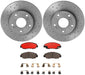 Brembo Brembo Disc Brake Pad and Rotor Kits KTX0002 Autofit