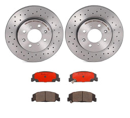 Brembo Brembo Disc Brake Pad and Rotor Kits KTX0003 Autofit