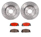 Brembo Brembo Disc Brake Pad and Rotor Kits KTX0003 Autofit