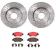 Brembo Brembo Disc Brake Pad and Rotor Kits KTX0005 Autofit