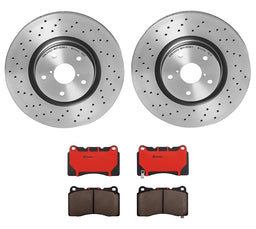 Brembo Brembo Disc Brake Pad and Rotor Kits KTX0009 Autofit