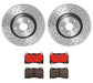 Brembo Brembo Disc Brake Pad and Rotor Kits KTX0009 Autofit