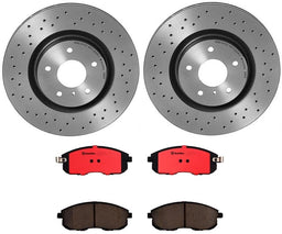 Brembo Brembo Disc Brake Pad and Rotor Kits KTX0010 Autofit