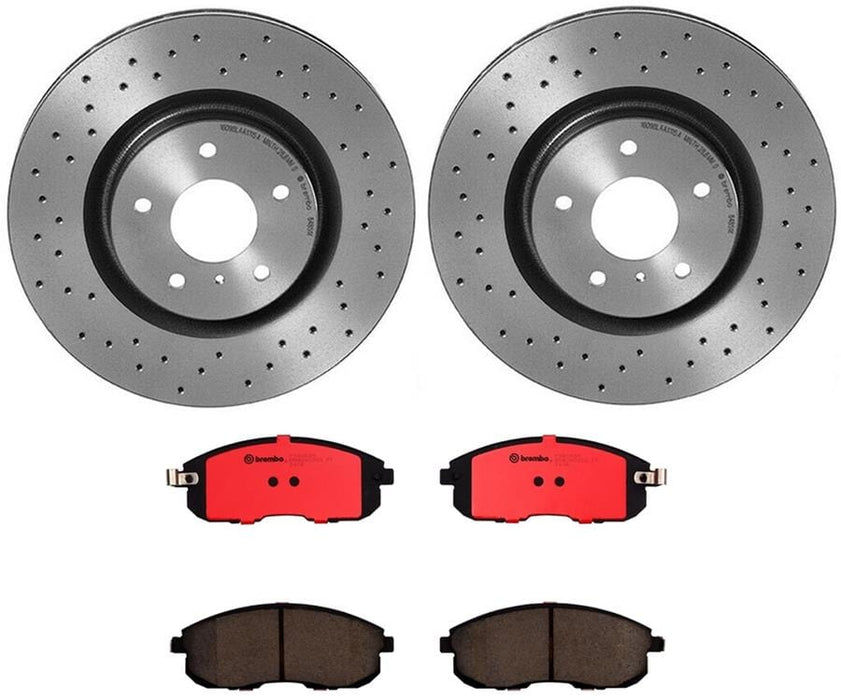 Brembo Brembo Disc Brake Pad and Rotor Kits KTX0010 Autofit