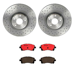 Brembo Brembo Disc Brake Pad and Rotor Kits KTX0013 Autofit