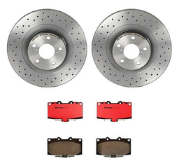 Brembo Brembo Disc Brake Pad and Rotor Kits KTX0014 Autofit