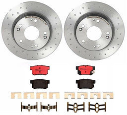Brembo Brembo Disc Brake Pad and Rotor Kits KTX0019 Autofit