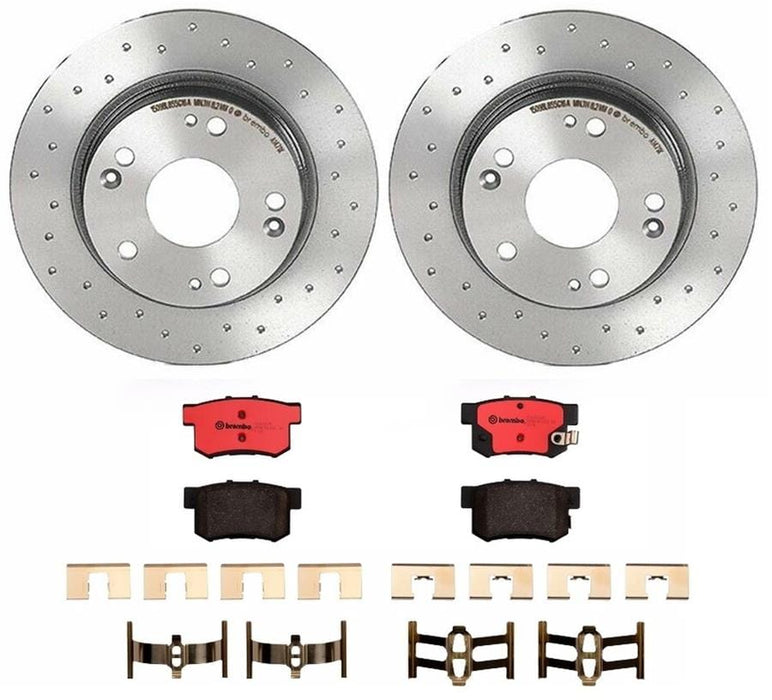 Brembo Brembo Disc Brake Pad and Rotor Kits KTX0019 Autofit