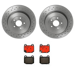 Brembo Brembo Disc Brake Pad and Rotor Kits KTX0023 Autofit