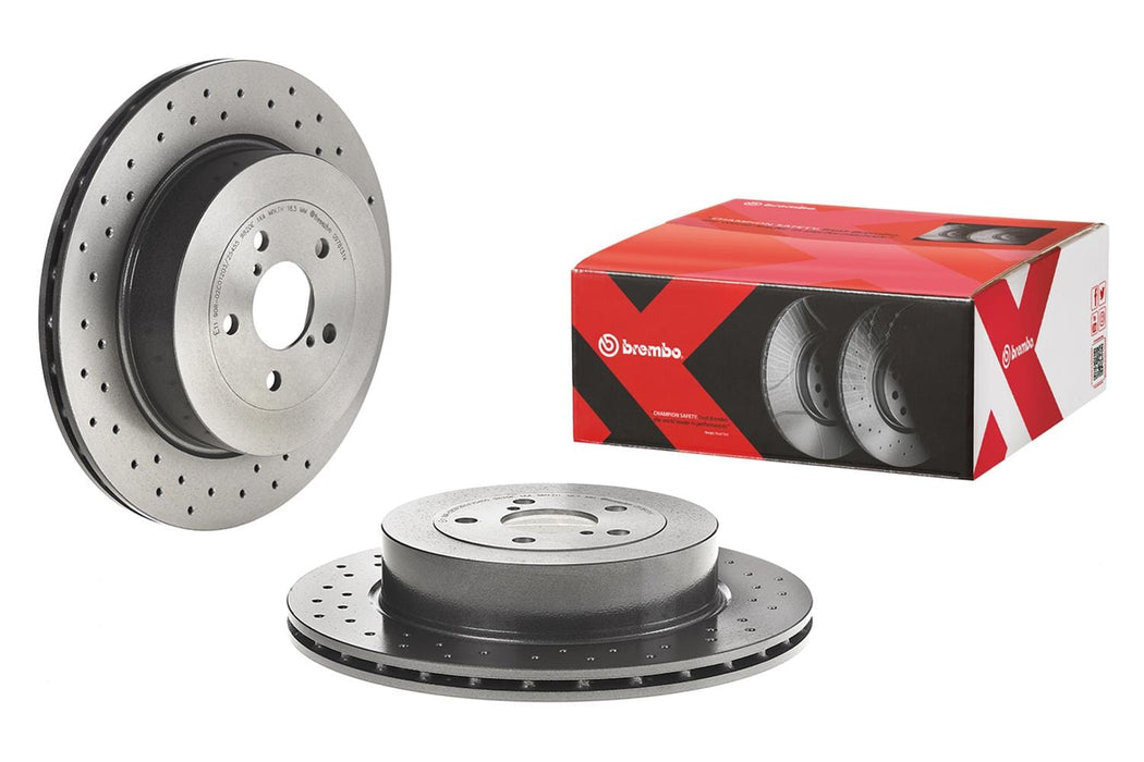 Brembo Brembo Disc Brake Pad and Rotor Kits KTX0023 Autofit