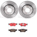 Brembo Brembo Disc Brake Pad and Rotor Kits KTX0028 Autofit