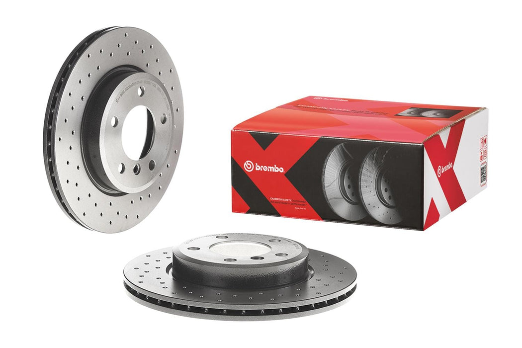 Brembo Brembo Disc Brake Pad and Rotor Kits KTX0028 Autofit