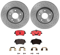 Brembo Brembo Disc Brake Pad and Rotor Kits KTX0030 Autofit