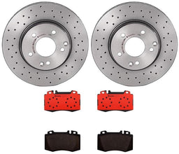 Brembo Brembo Disc Brake Pad and Rotor Kits KTX0032 Autofit