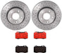 Brembo Brembo Disc Brake Pad and Rotor Kits KTX0032 Autofit
