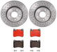 Brembo Brembo Disc Brake Pad and Rotor Kits KTX0033 Autofit