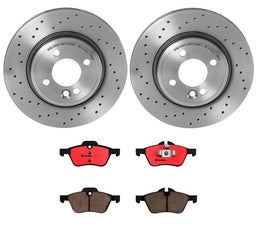 Brembo Brembo Disc Brake Pad and Rotor Kits KTX0034 Autofit