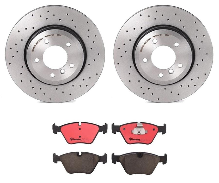 Brembo Brembo Disc Brake Pad and Rotor Kits KTX0036 Autofit