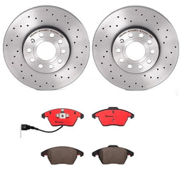 Brembo Brembo Disc Brake Pad and Rotor Kits KTX0037 Autofit