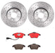 Brembo Brembo Disc Brake Pad and Rotor Kits KTX0037 Autofit
