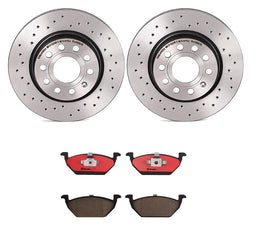 Brembo Brembo Disc Brake Pad and Rotor Kits KTX0038 Autofit