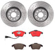 Brembo Brembo Disc Brake Pad and Rotor Kits KTX0039 Autofit