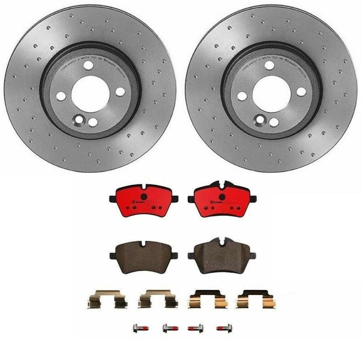Brembo Brembo Disc Brake Pad and Rotor Kits KTX0041 Autofit