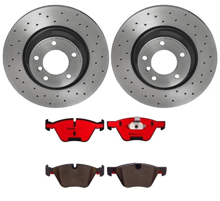 Brembo Brembo Disc Brake Pad and Rotor Kits KTX0042 Autofit