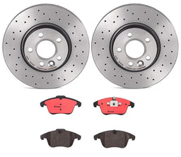 Brembo Brembo Disc Brake Pad and Rotor Kits KTX0045 Autofit