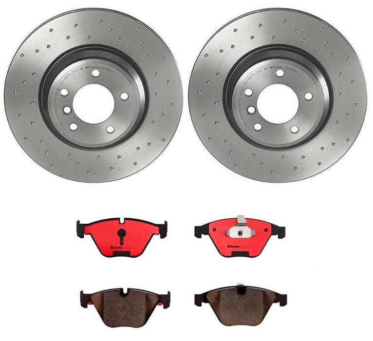 Brembo Brembo Disc Brake Pad and Rotor Kits KTX0046 Autofit