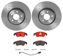 Brembo Brembo Disc Brake Pad and Rotor Kits KTX0047 Autofit