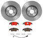 Brembo Brembo Disc Brake Pad and Rotor Kits KTX0047 Autofit