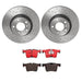 Brembo Brembo Disc Brake Pad and Rotor Kits KTX0051 Autofit