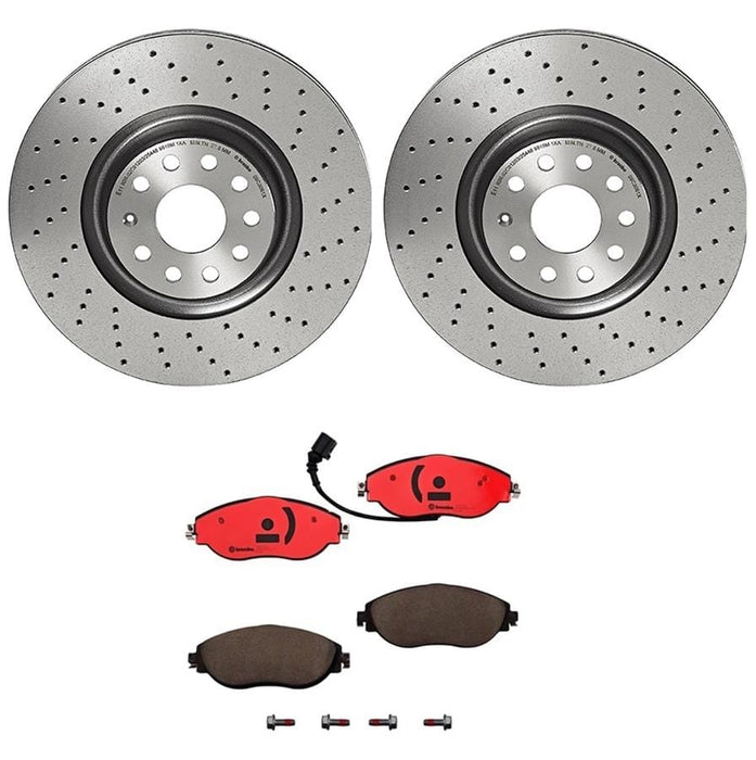 Brembo Brembo Disc Brake Pad and Rotor Kits KTX0052 Autofit